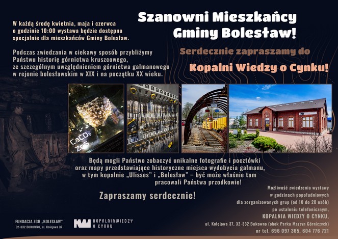 ulotka KWOC zwiedzanie adres